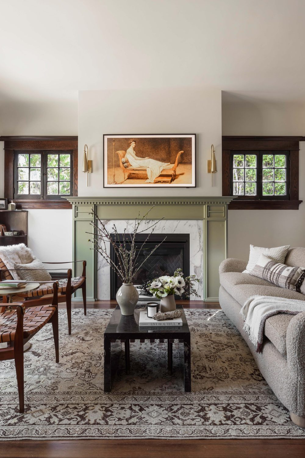 A living space at The Craft House Inn