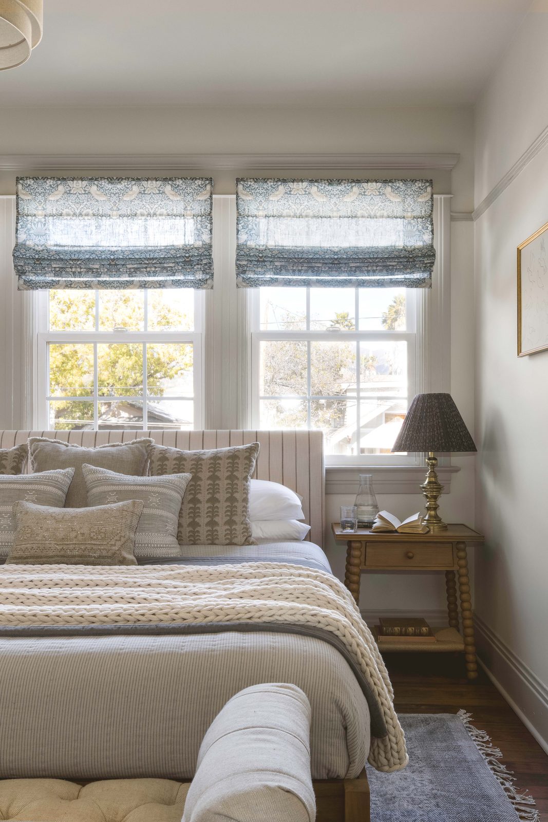 The Harbor Room bedroom with natural light