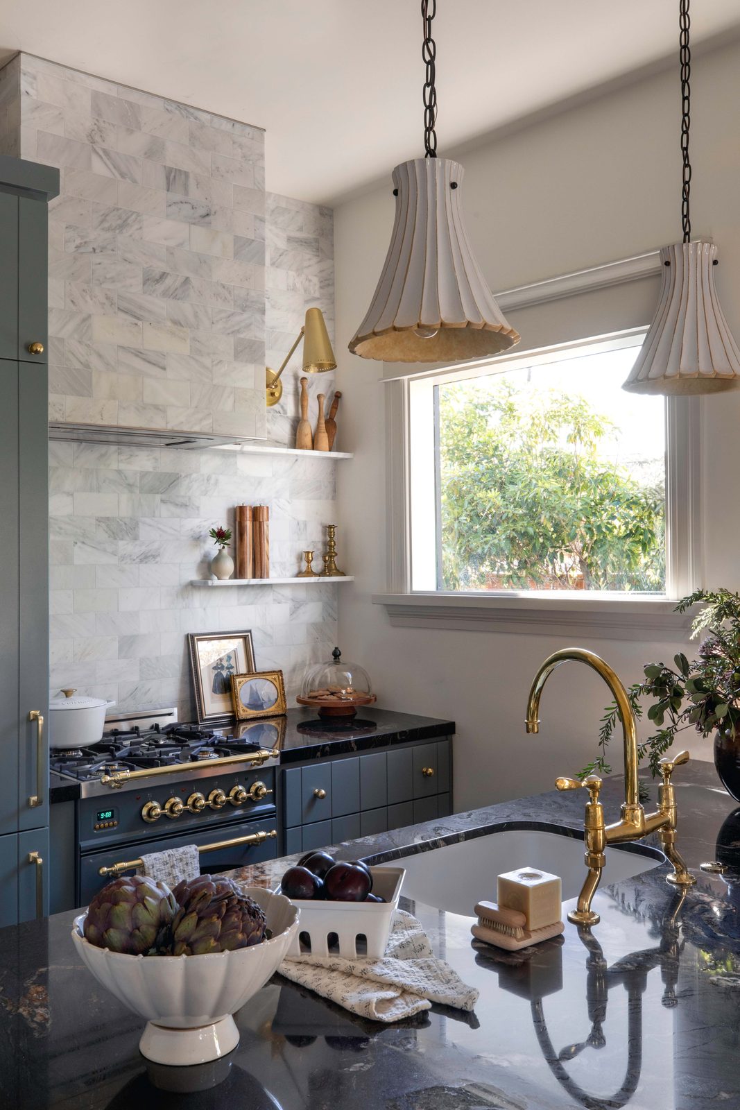 The Lotus Suite kitchen and living space