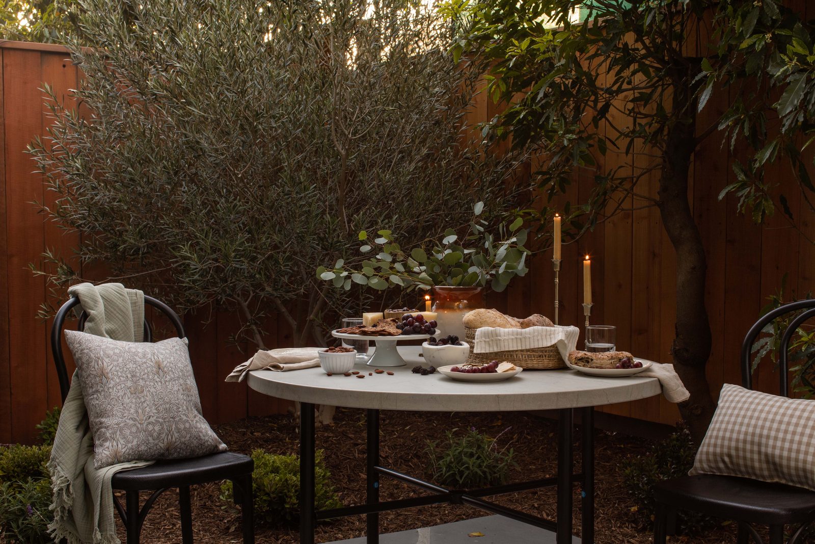 The private exterior of the Lotus Suite